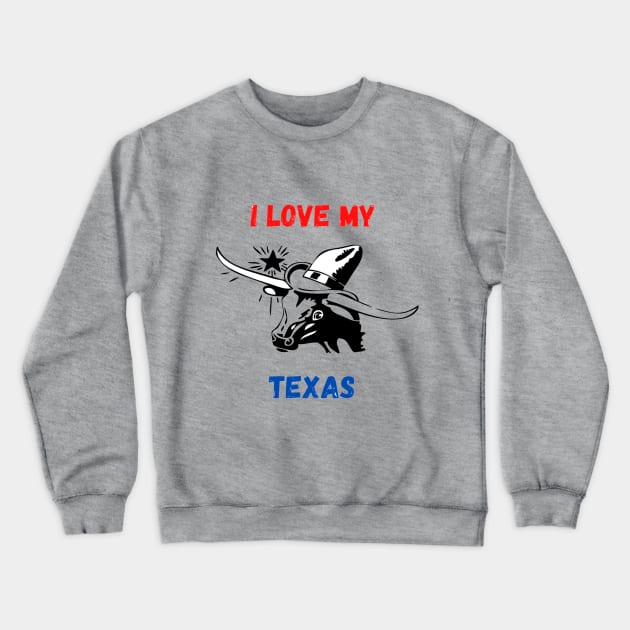 I love my Texas Crewneck Sweatshirt by Boga